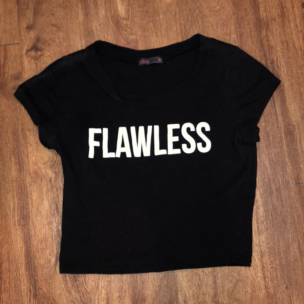 FLAWLESS Cropped T-Shirt !